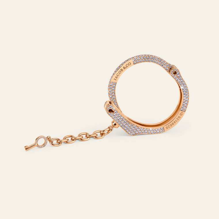 Love Lockdown Diamond Bracelet Rose Gold 2