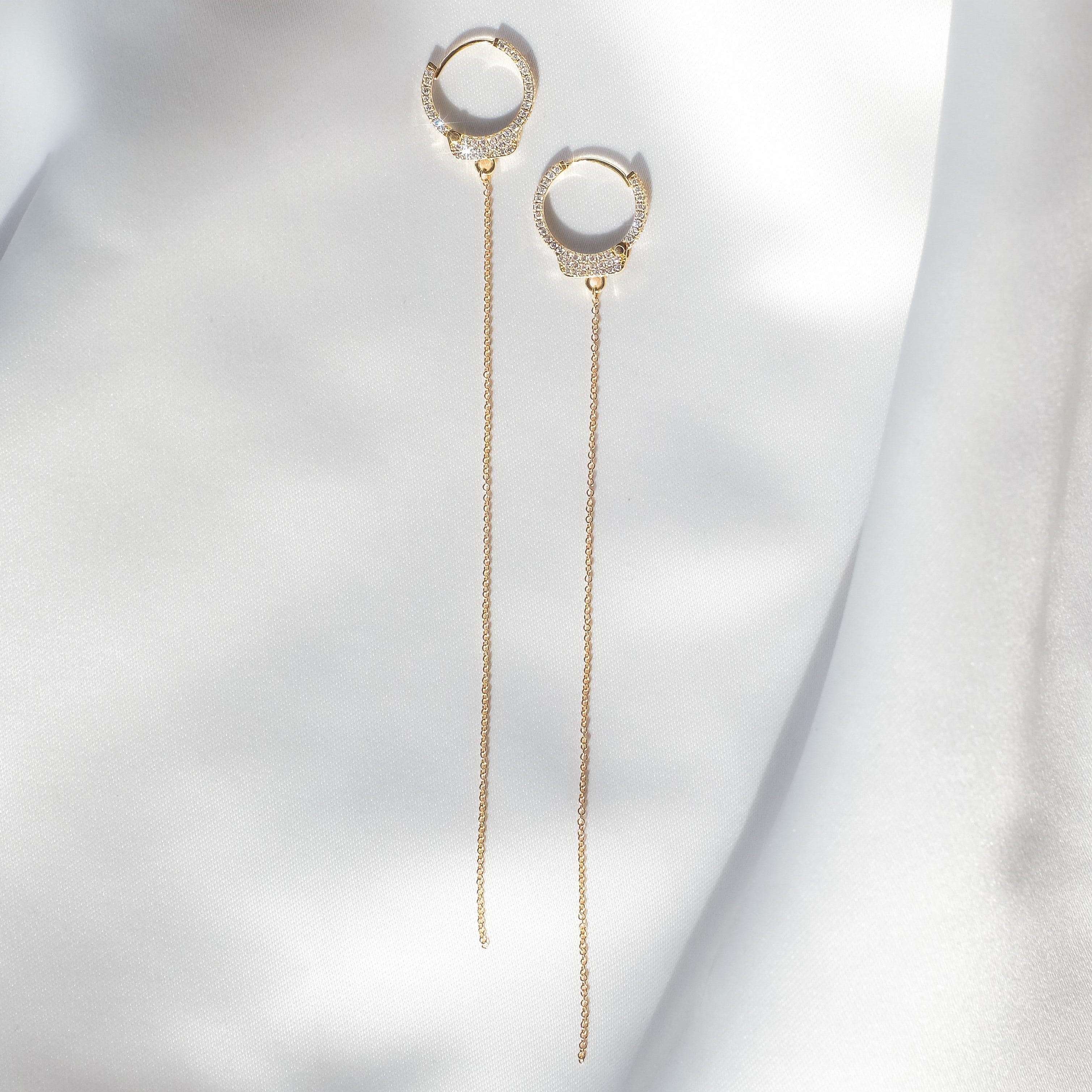Love Lockdown Diamond Earrings