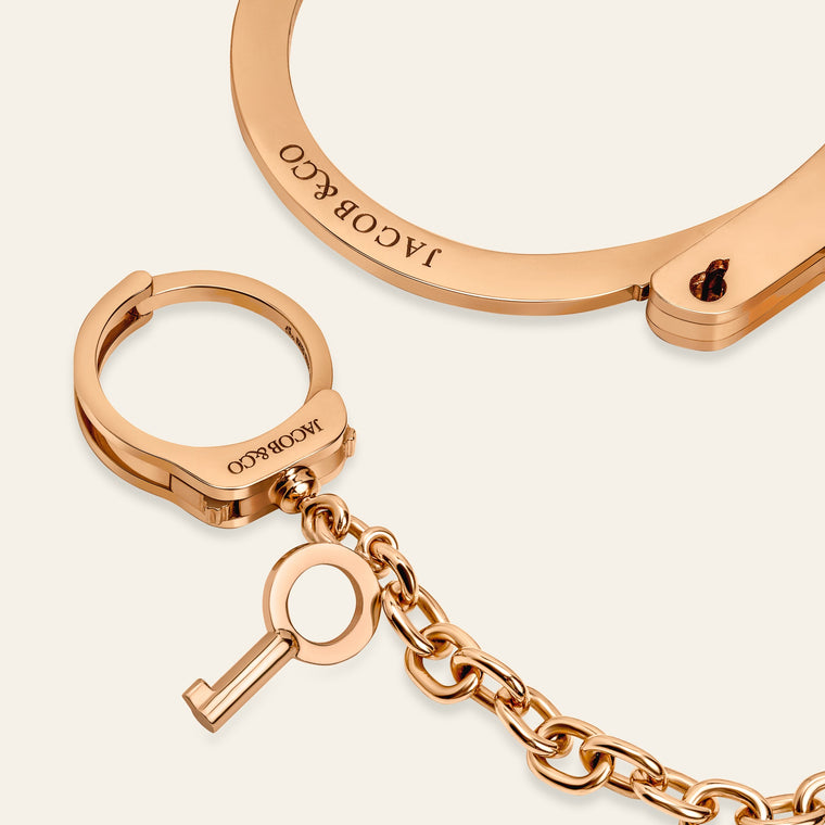 Love Lockdown Wristlet Rose Gold 2