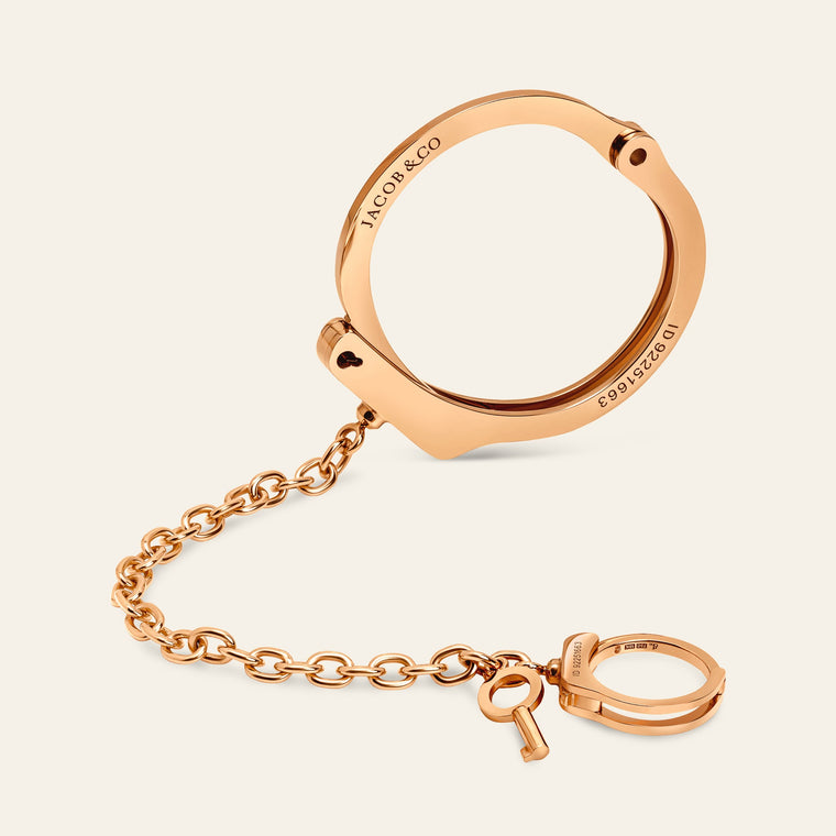Love Lockdown Wristlet Rose Gold 6