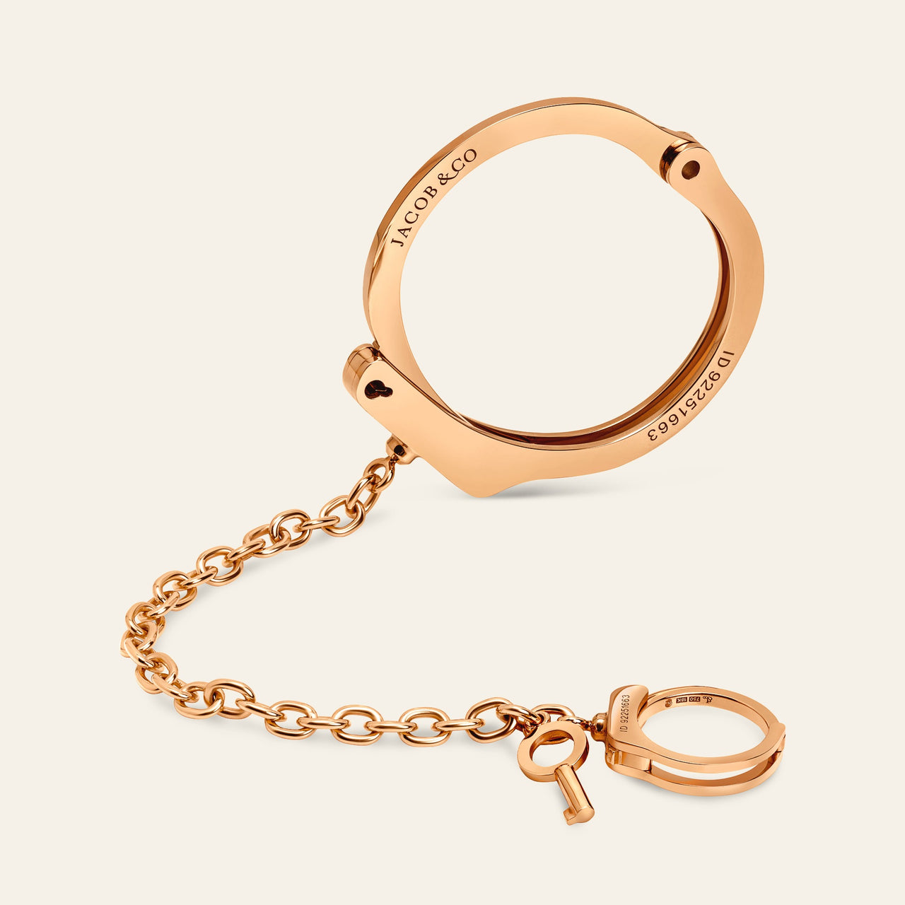 Love Lockdown Wristlet Rose Gold 6