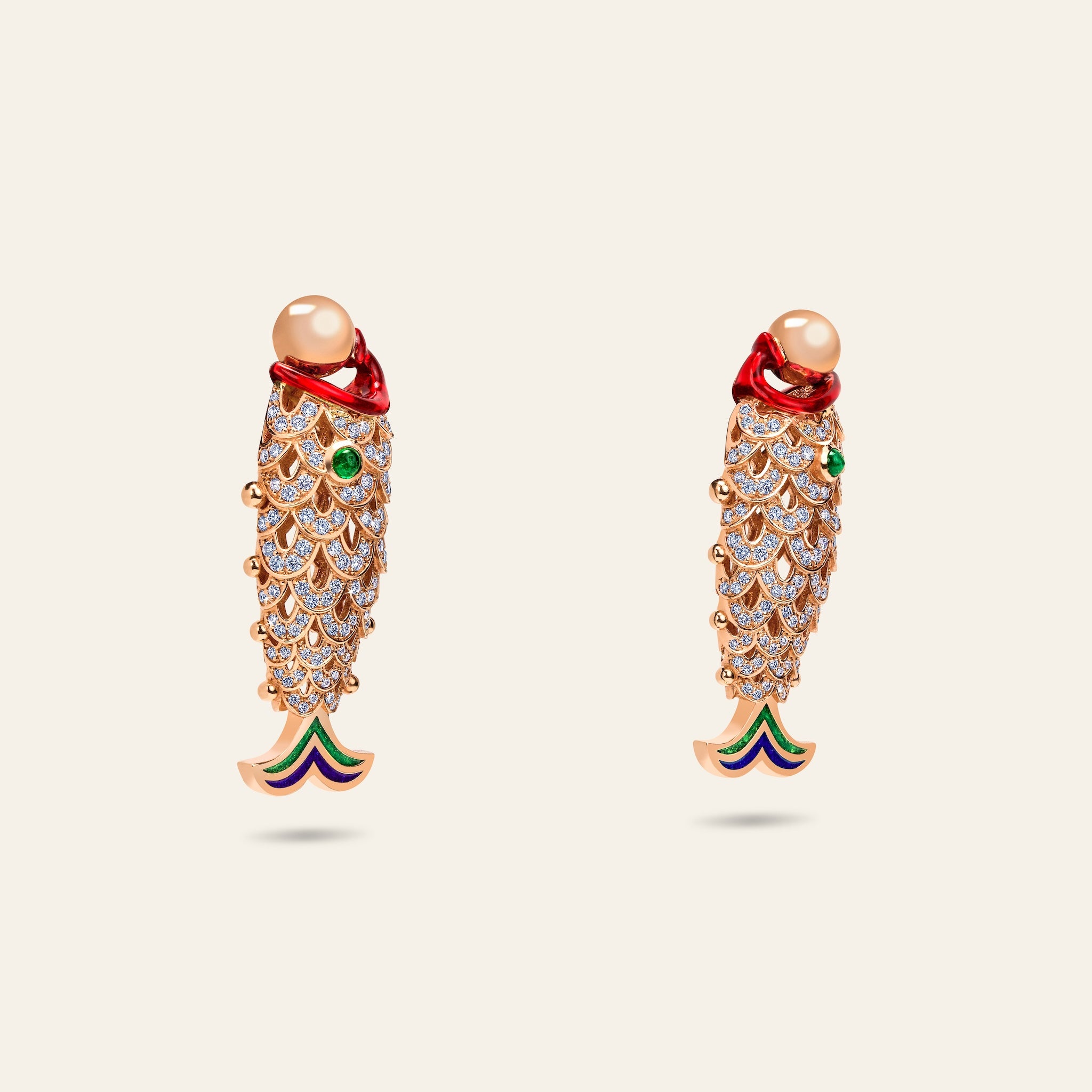 Lucky You Rose Gold Earrings 6