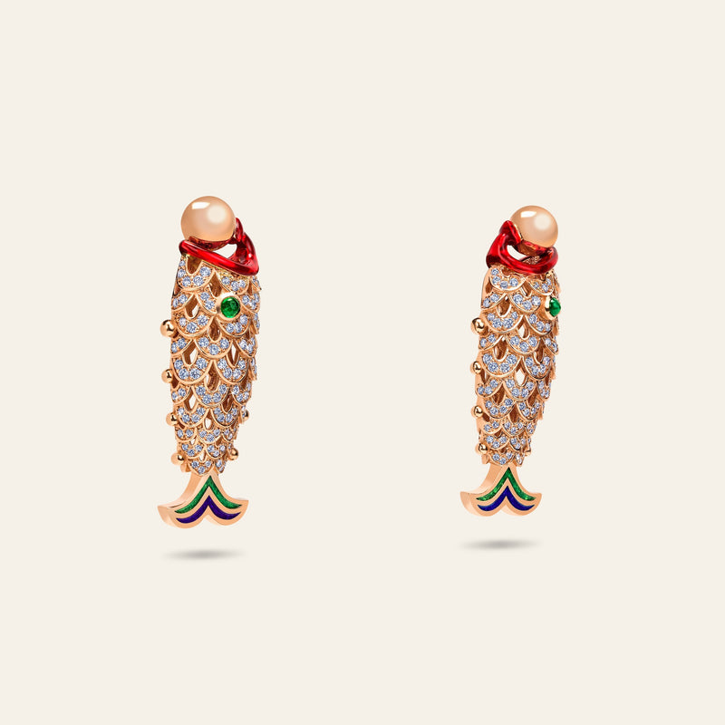 Lucky You Rose Gold Earrings 6