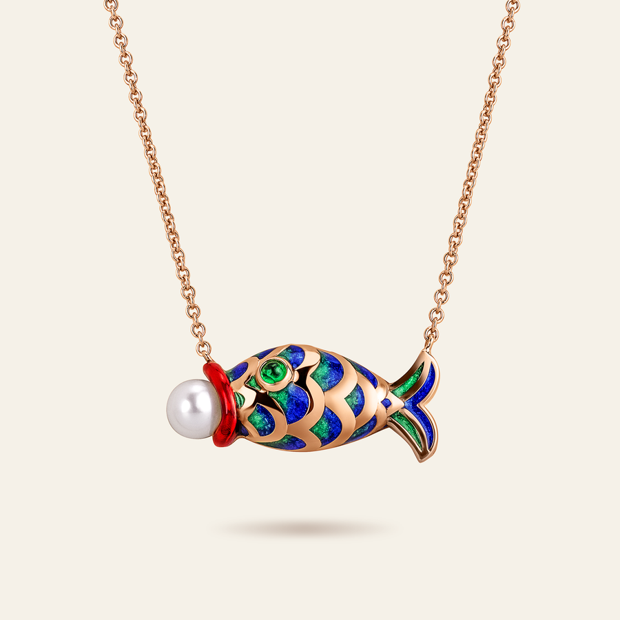 Lucky You Rose Gold Necklace 1
