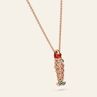 Lucky You Rose Gold Small Necklace 10