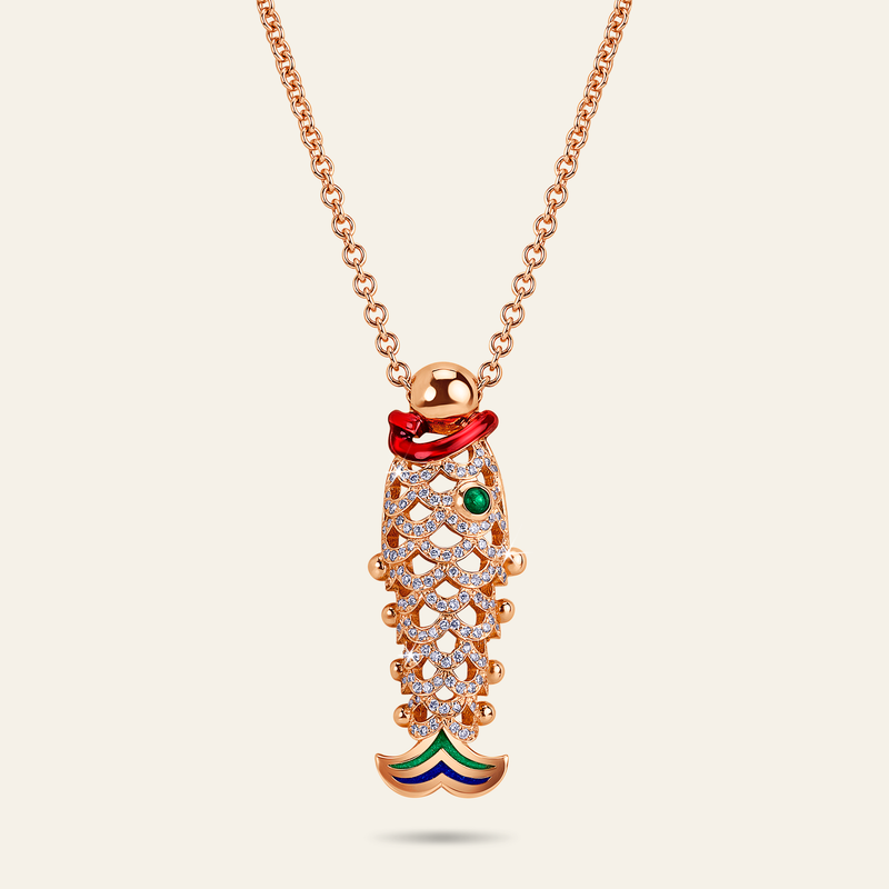 Lucky You Rose Gold Small Necklace 1