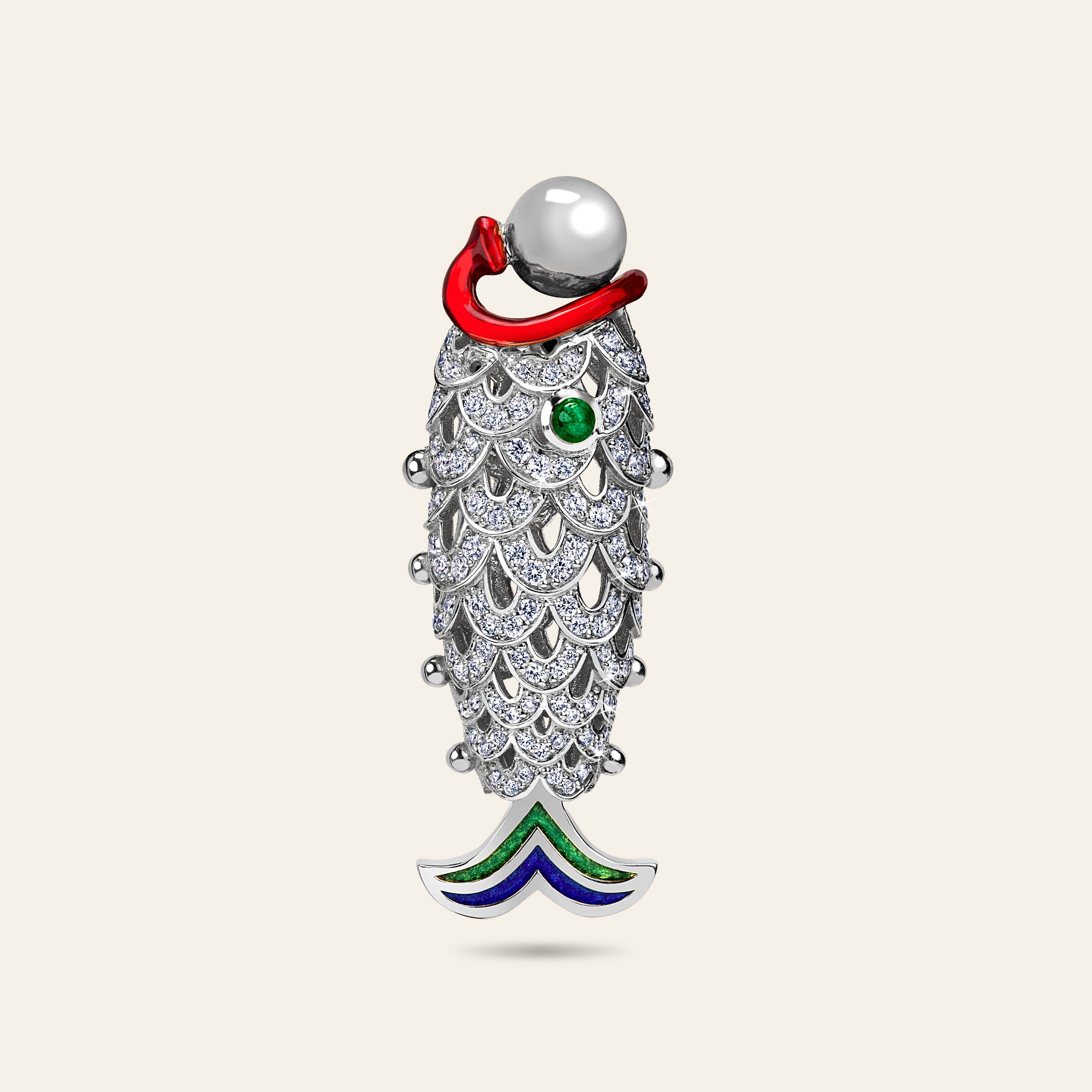 Lucky You White Gold Earrings 8