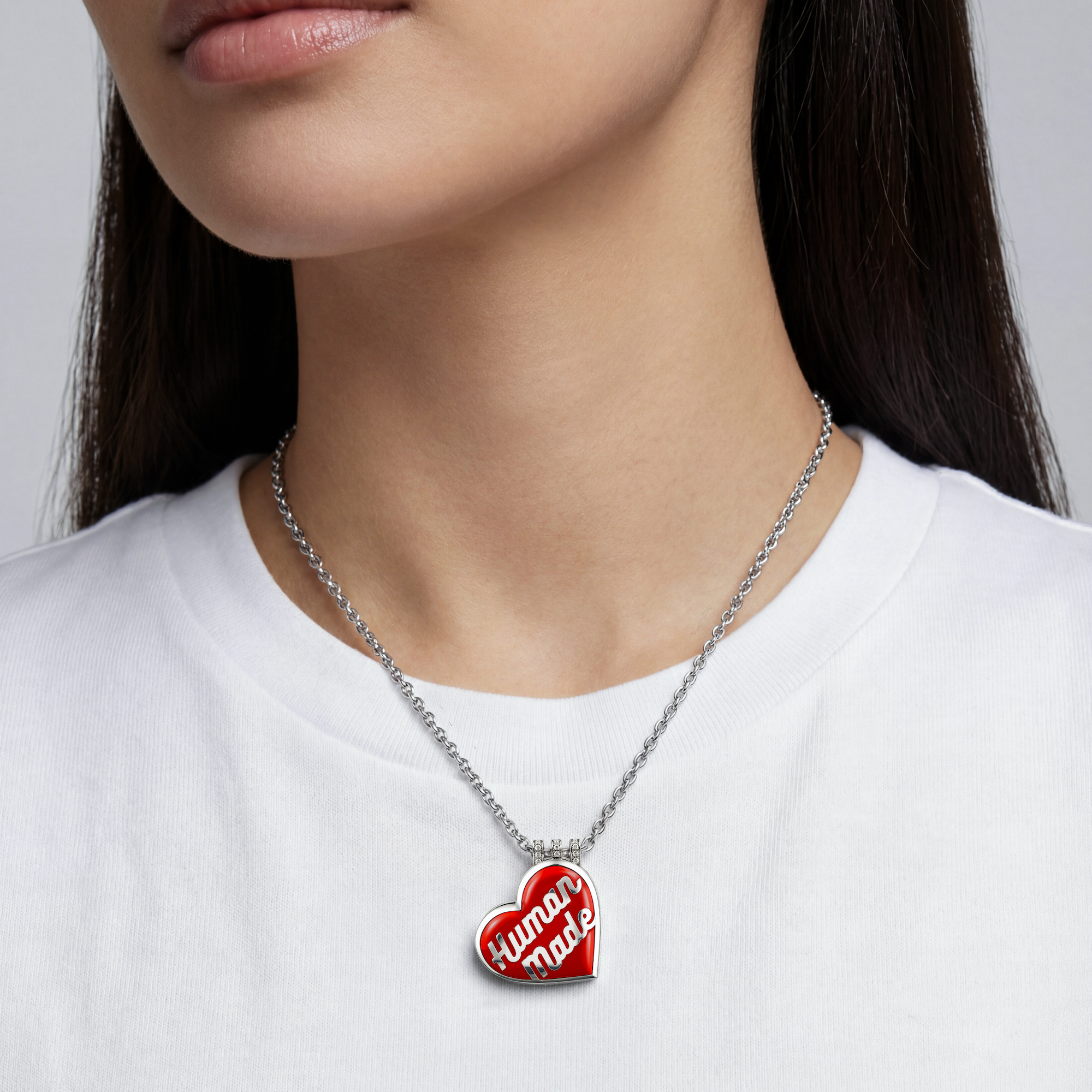Jacob & Co. x HUMAN MADE Heart Pendant