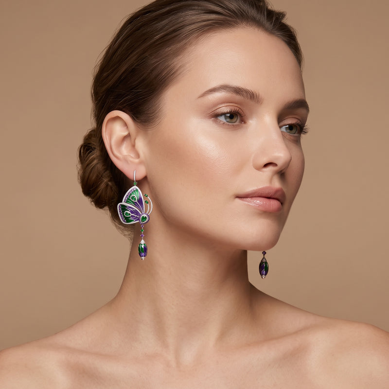 Papillon Cathedral Earrings