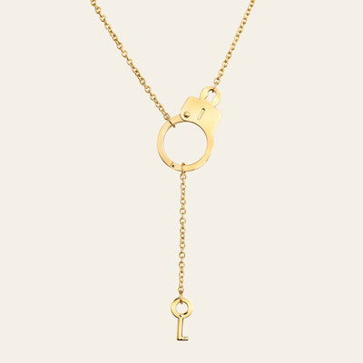 Love Lockdown Single Cuff Diamond Pendant