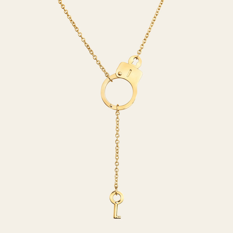 Love Lockdown Single Cuff Diamond Pendant