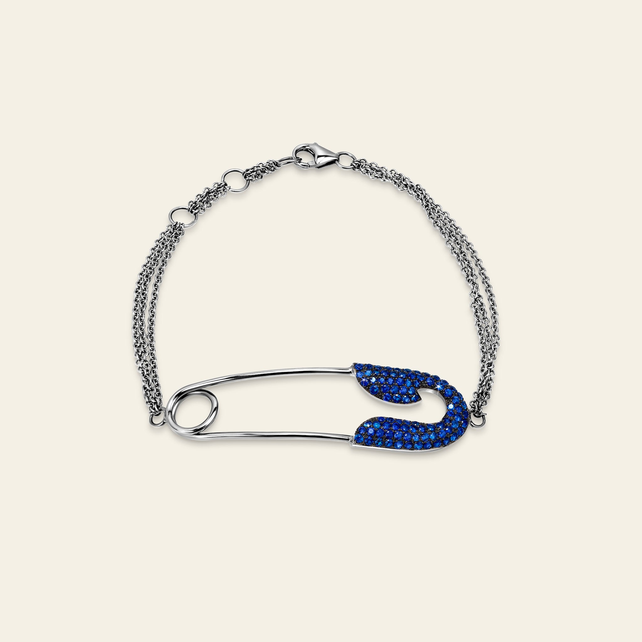 Securus Sapphire Bracelet_White Gold_Sapphires_1