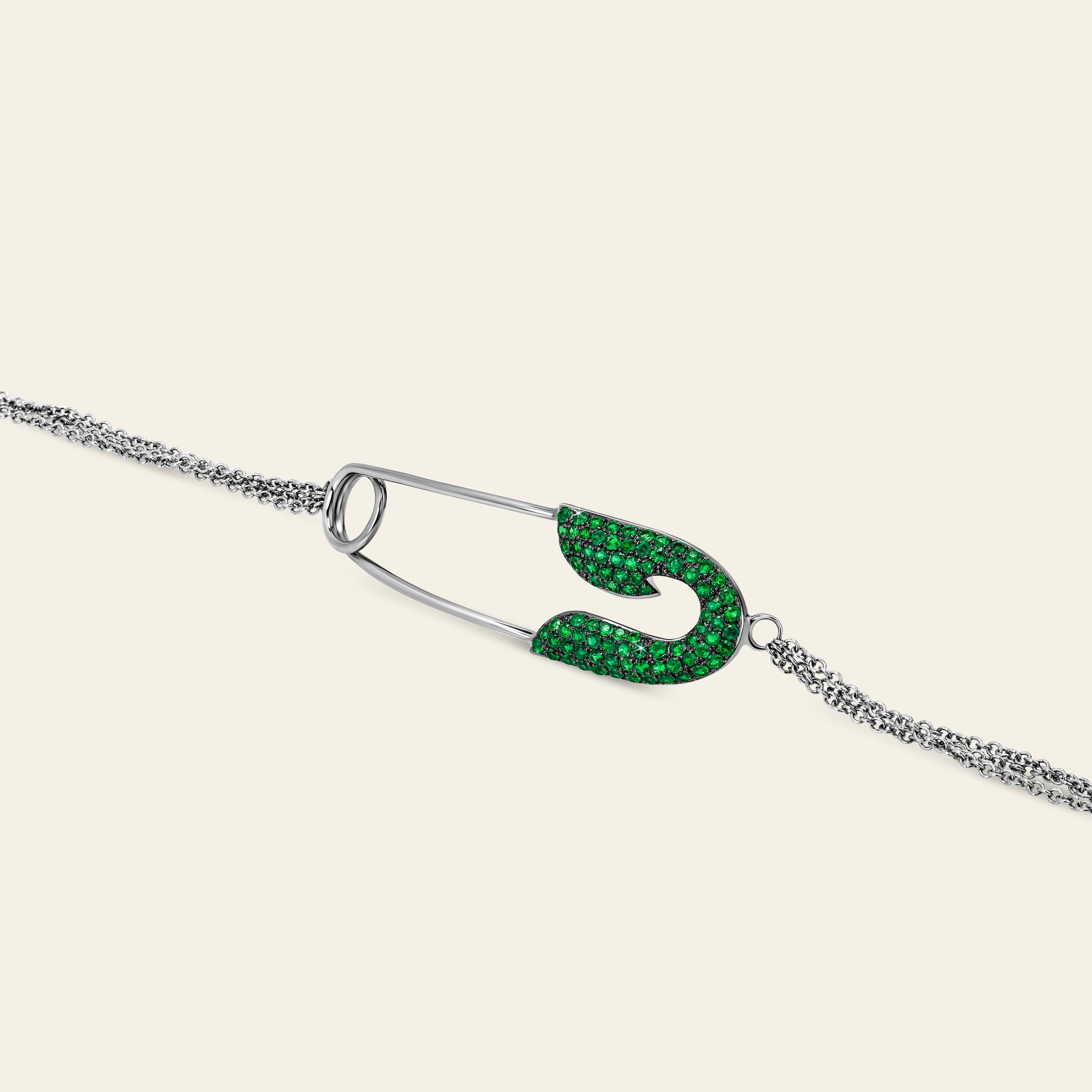 Securus Tsavorite Bracelet_White Gold_Tsavorites_3