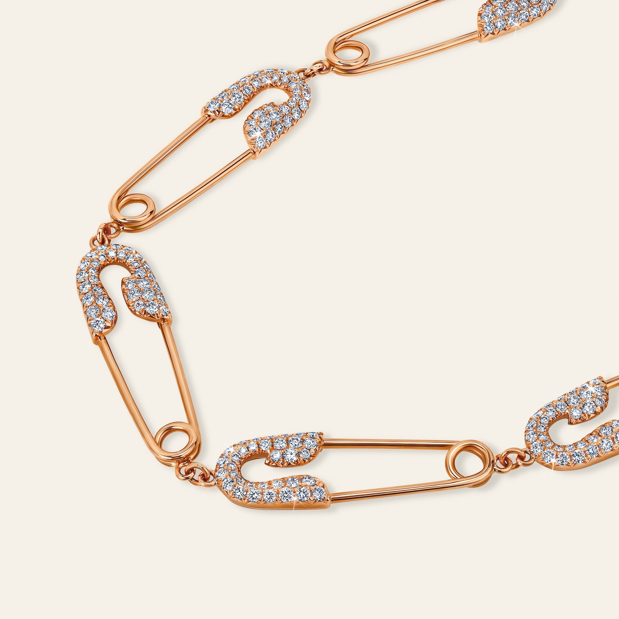 Securus Diamond Choker Rose Gold 4