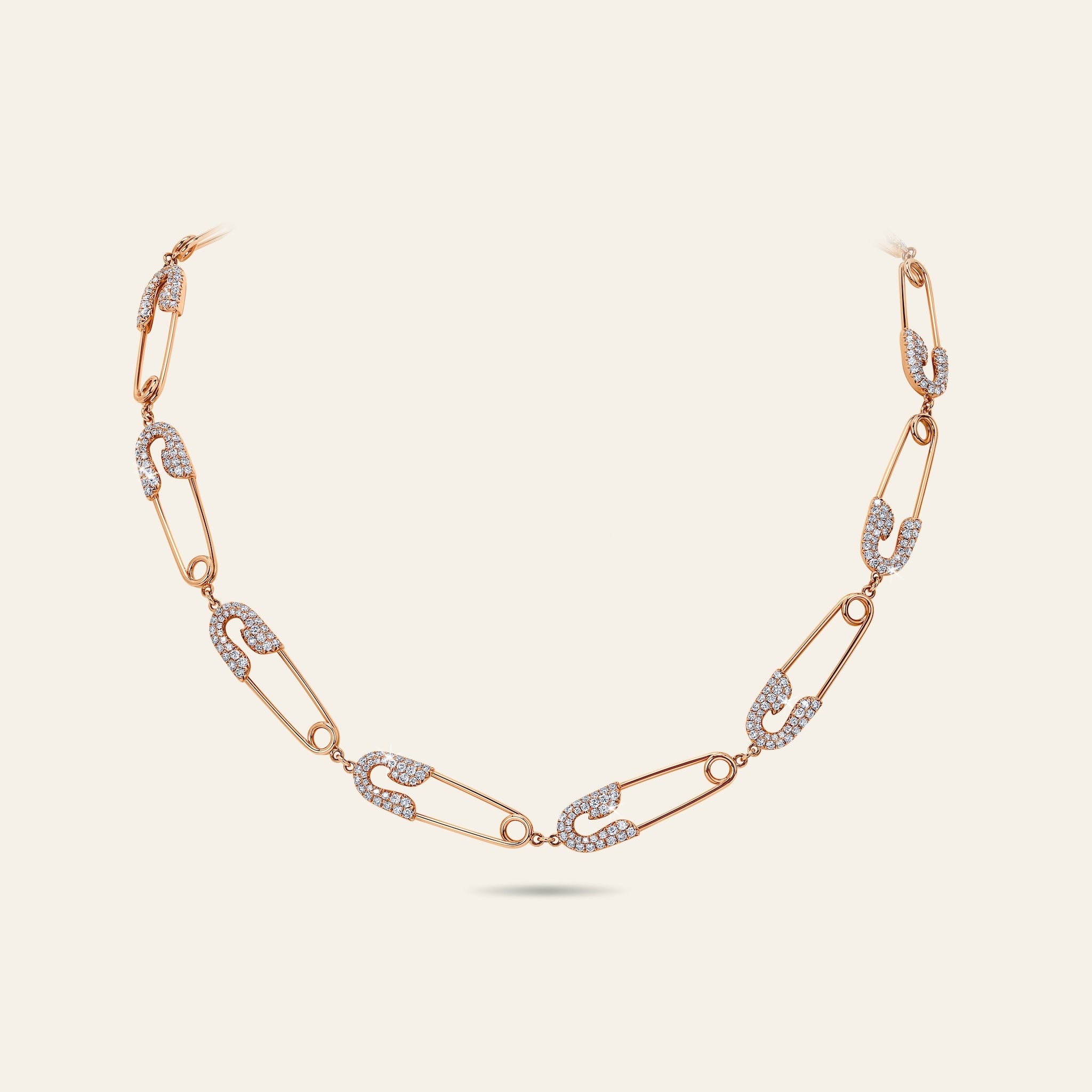 Securus Diamond Choker Rose Gold 6