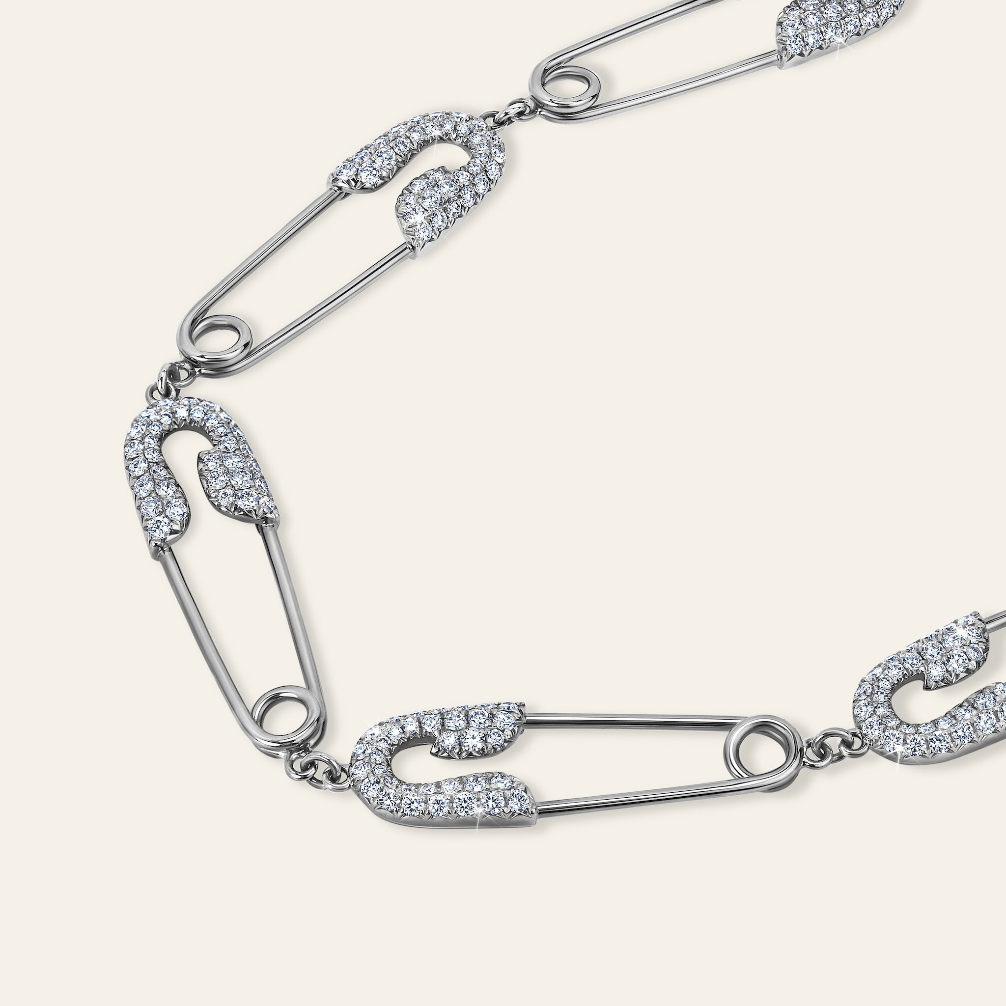 Securus Diamond Choker White Gold 5