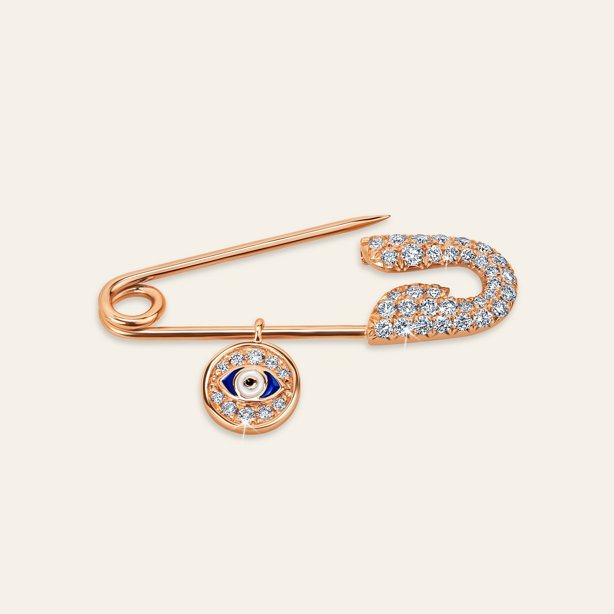 Securus Diamond Pin Rose Gold 5