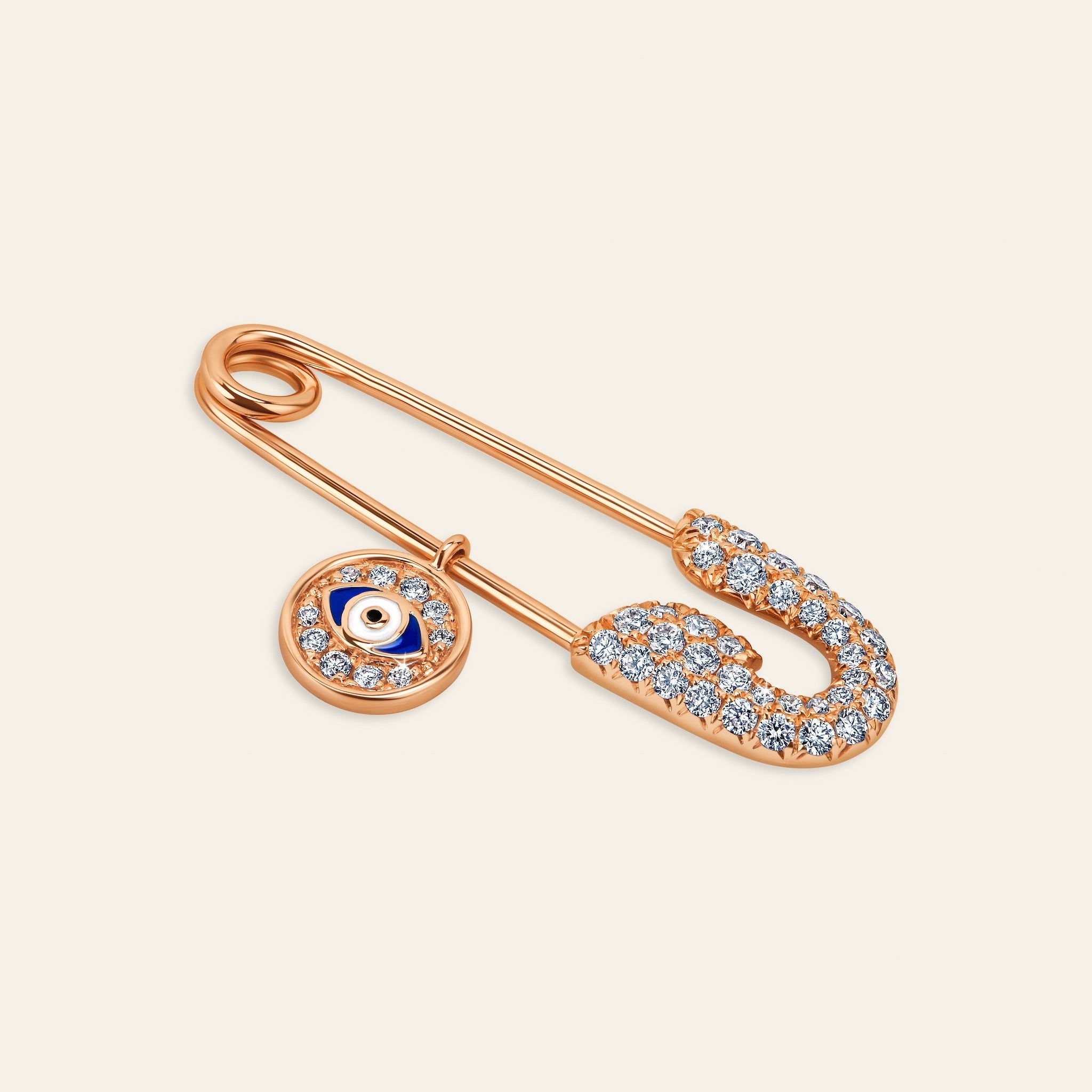 Securus Diamond Pin Rose Gold 6