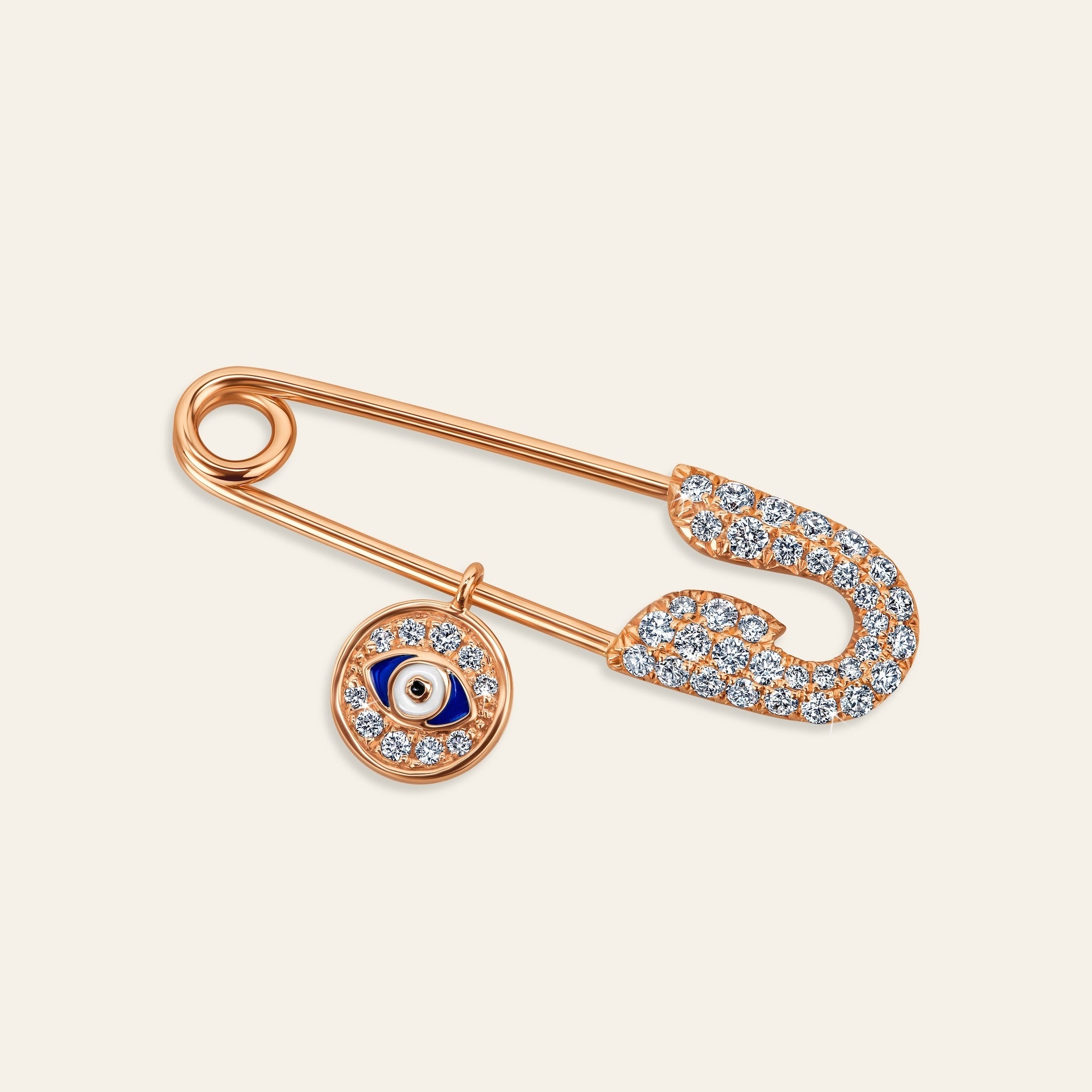 Securus Diamond Pin Rose Gold 7