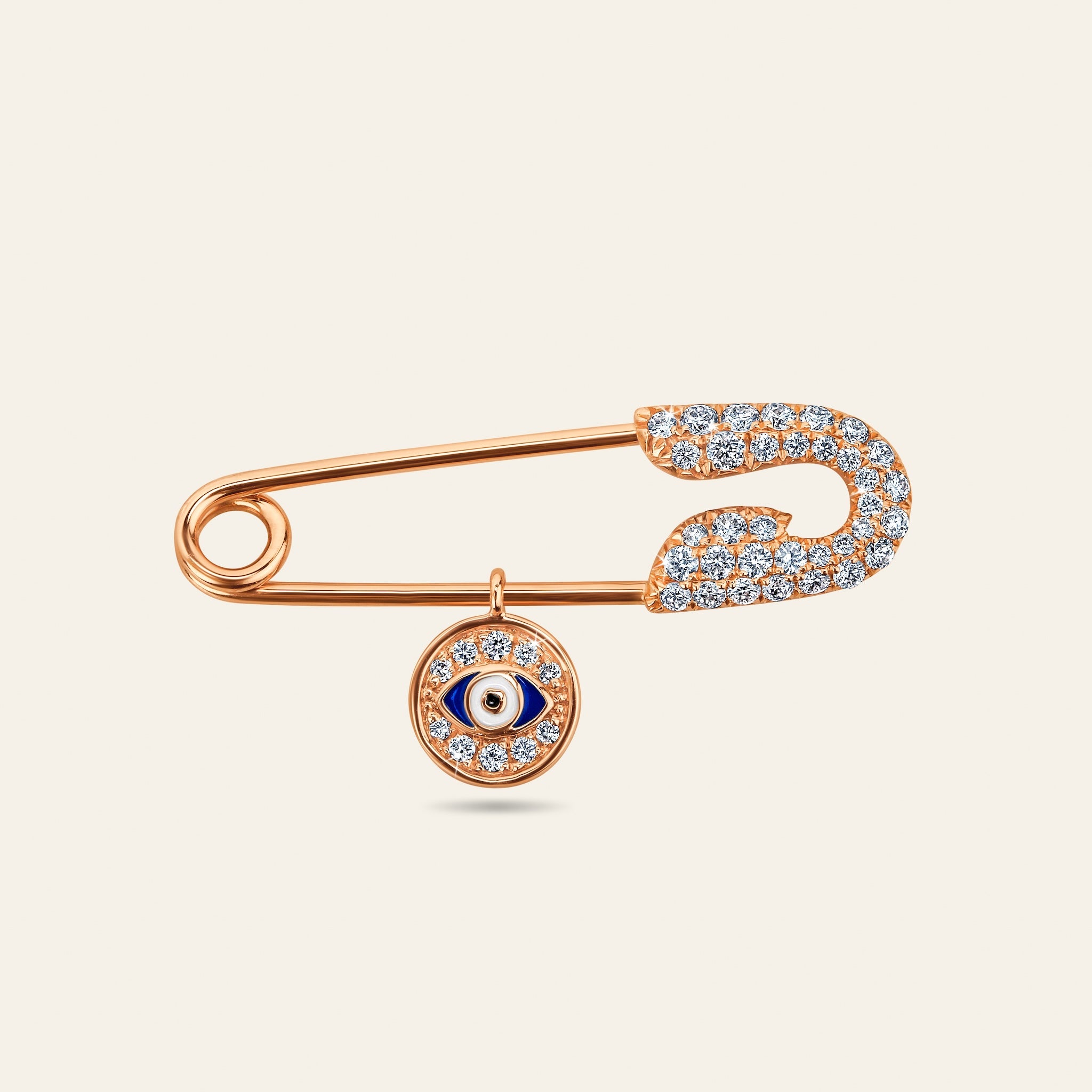 Securus Diamond Pin Rose Gold 8