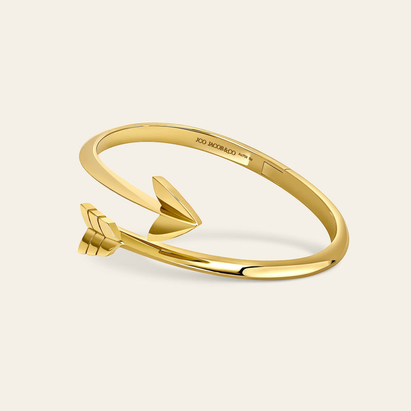 Super Arrow Plain Bracelet Yellow Gold 5