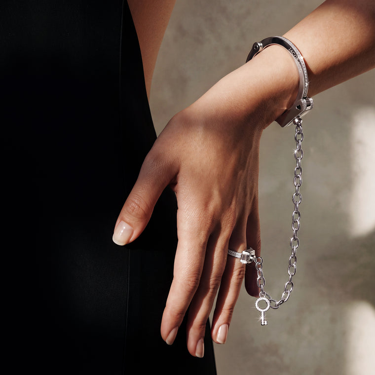 Love Lockdown Diamond Accented Wristlet