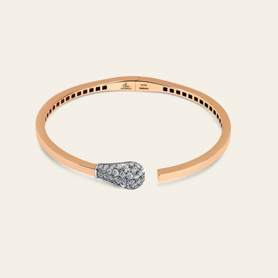 Match Diamond Bangle_Rose Gold_White Diamonds_1