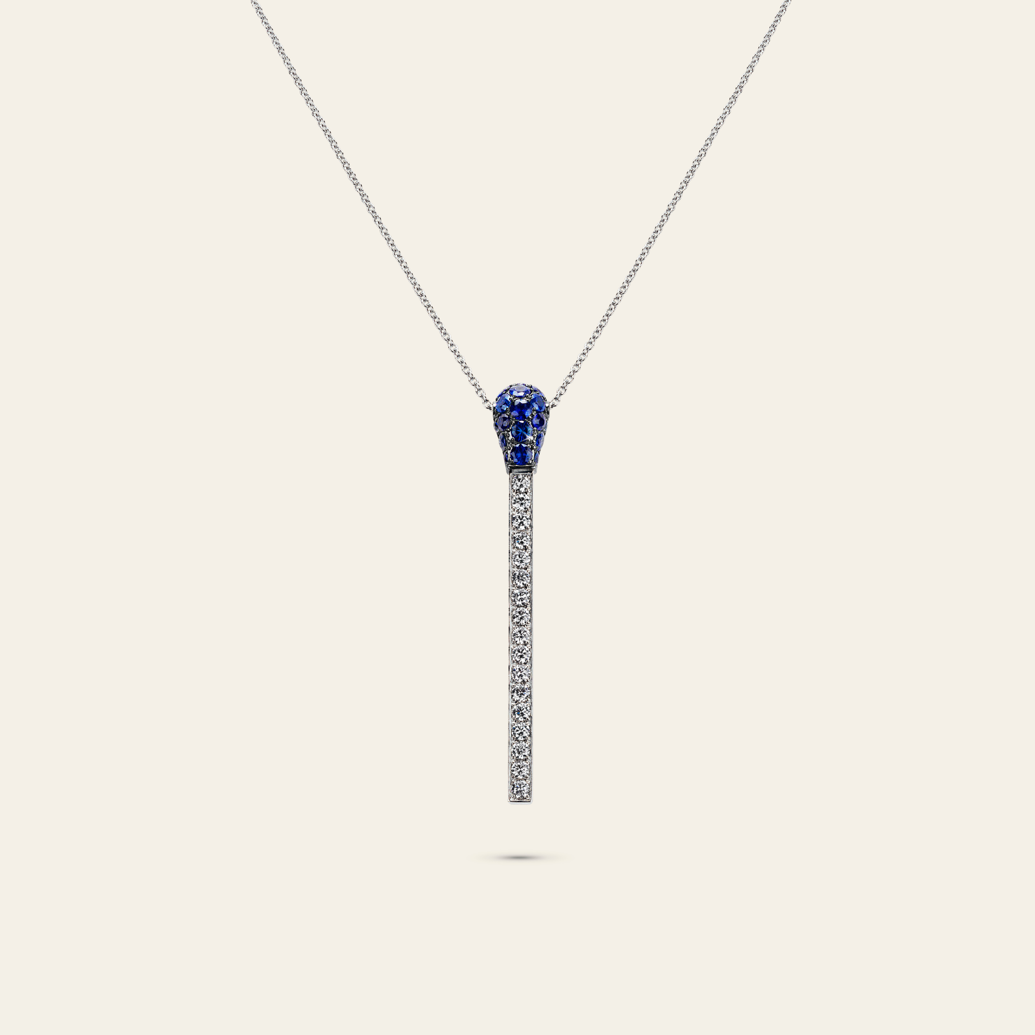 Match Sapphire Diamond Necklace_White Gold_Sapphires_White Diamonds_1