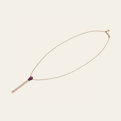 Match Ruby Diamond Necklace_Rose Gold_Rubies_White Diamonds_3