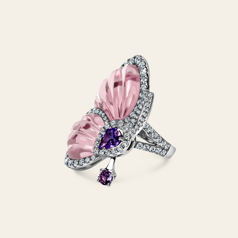 Papillon Ring_White Gold_White Diamonds_1