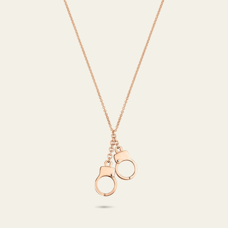 Love Lockdown Cuff Necklace_Rose Gold_1