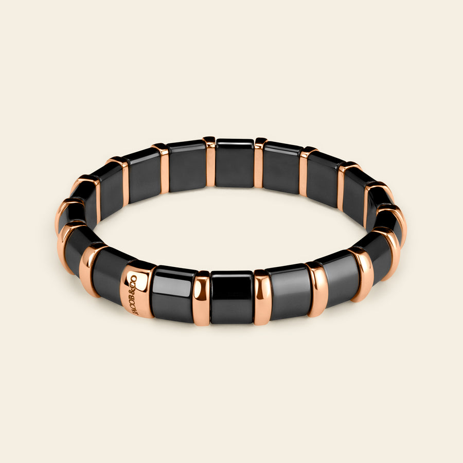Hematite Bracelet_Rose Gold_1