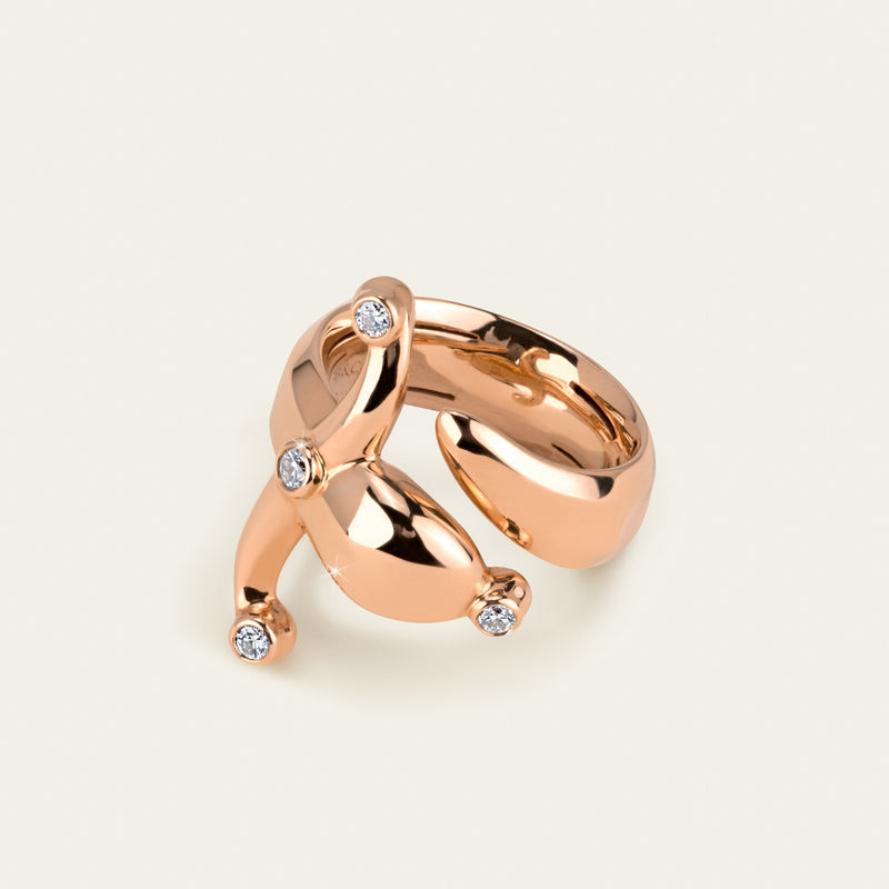 Espada Ring_Rose Gold_White Diamonds_2