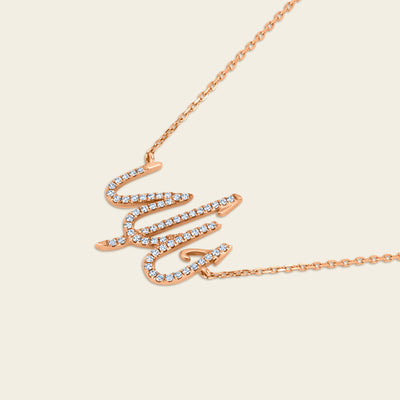 Sharq Diamond Bracelet_Rose Gold_White Diamonds_3