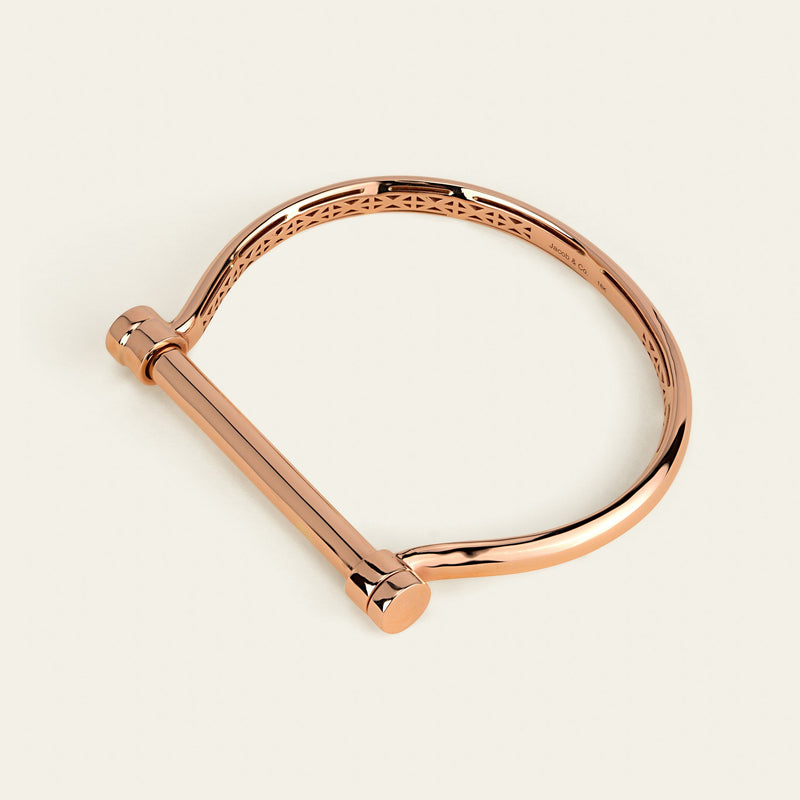 Estribo Bangle_Rose Gold_2