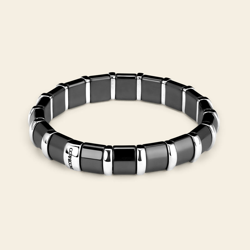 Hematite Bracelet_Stainless Steel_1