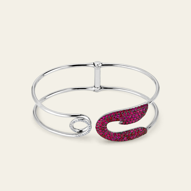 Securus Bangle_White Gold_Rubies_2