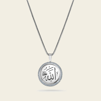 Sharq Pendant_White Gold_White Diamonds_1
