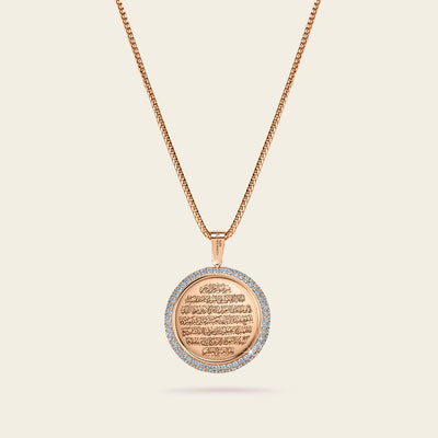 Sharq Pendant_Rose Gold_White Diamonds_3