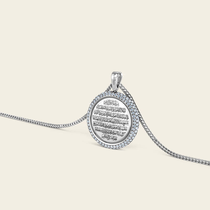 Sharq Pendant_White Gold_White Diamonds_4
