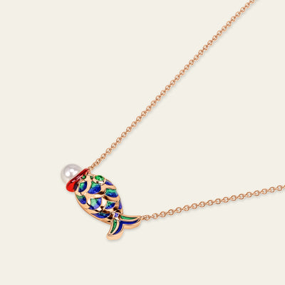 Lucky You Necklace_Rose Gold_2