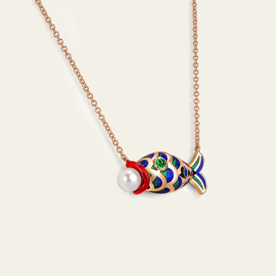 Lucky You Necklace_Rose Gold_3