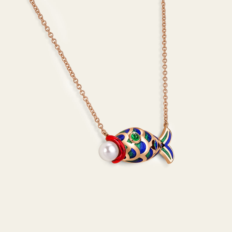 Lucky You Necklace_Rose Gold_3