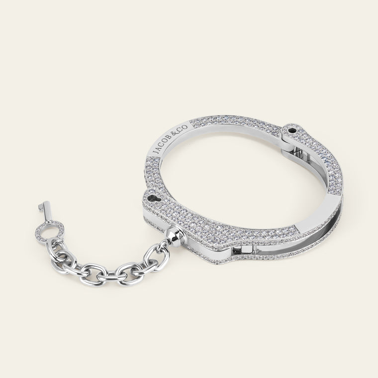 Love Lockdown Bracelet_White Gold_White Diamonds_6
