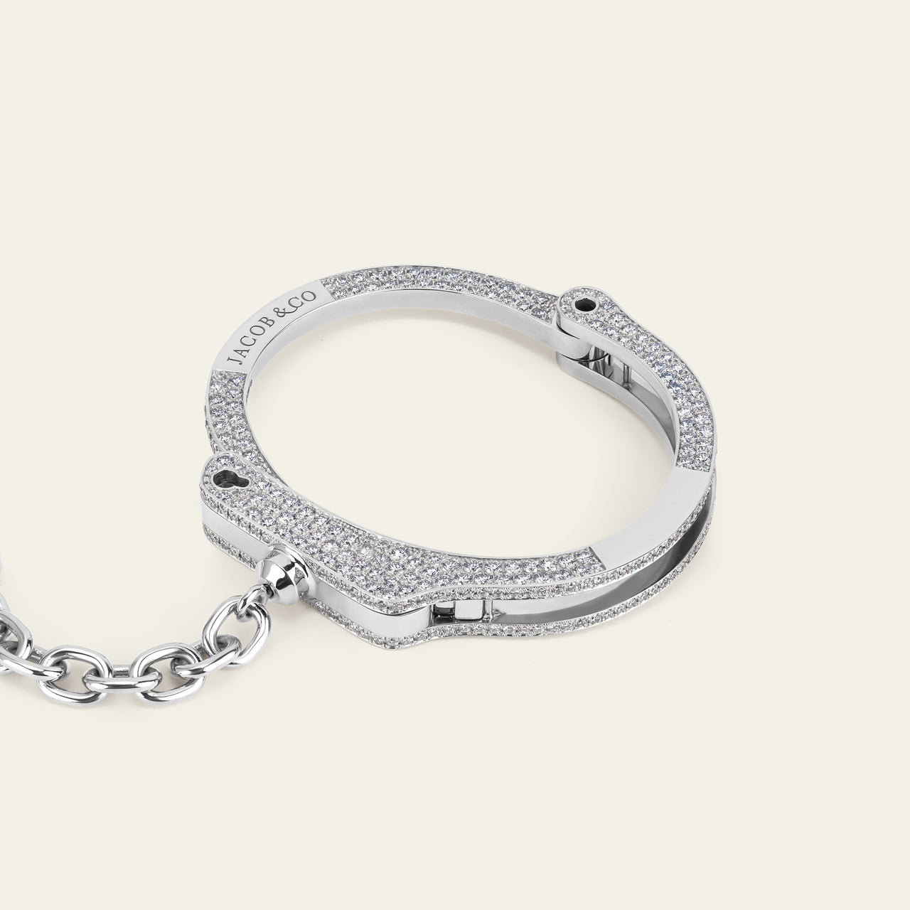 Love Lockdown Bracelet_White Gold_White Diamonds_2