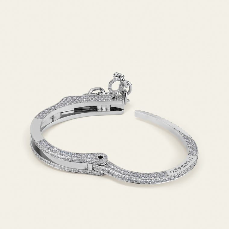 Love Lockdown Bracelet_White Gold_White Diamonds_4