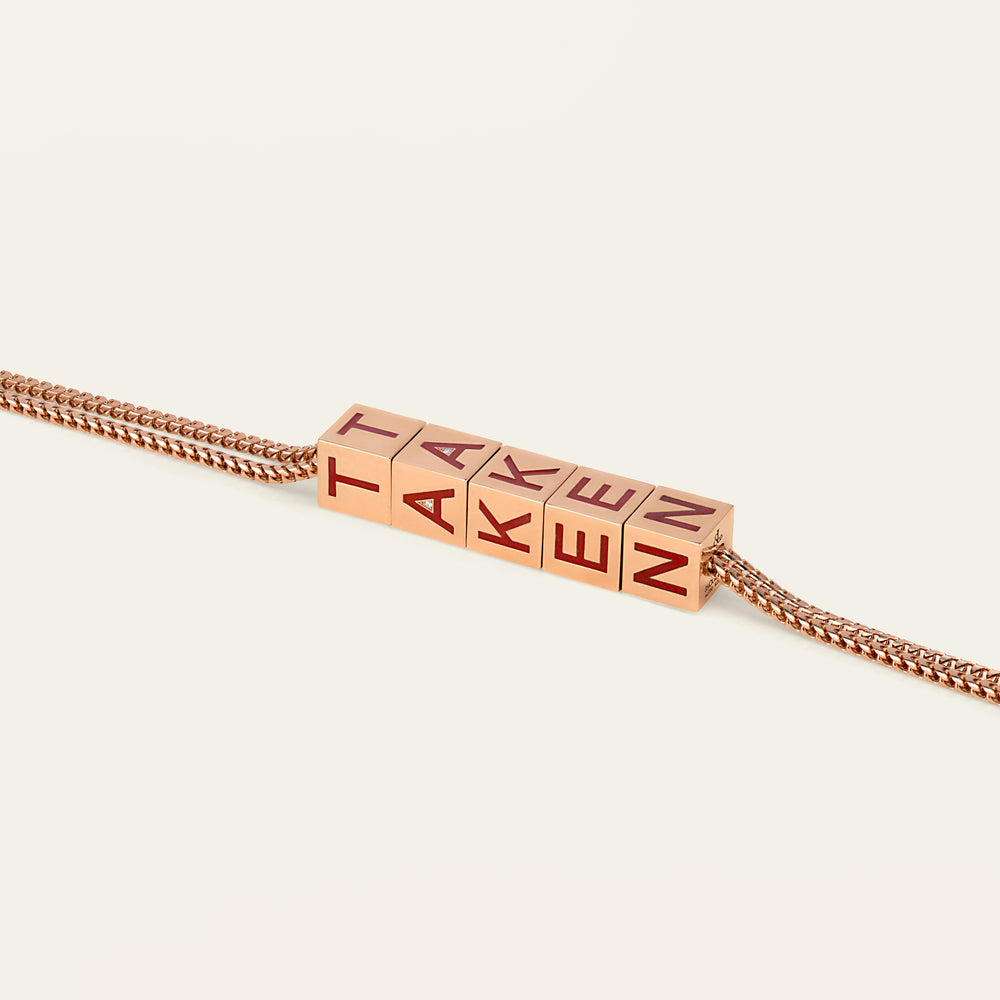 Taken Necklace_Rose Gold_White Diamonds_3