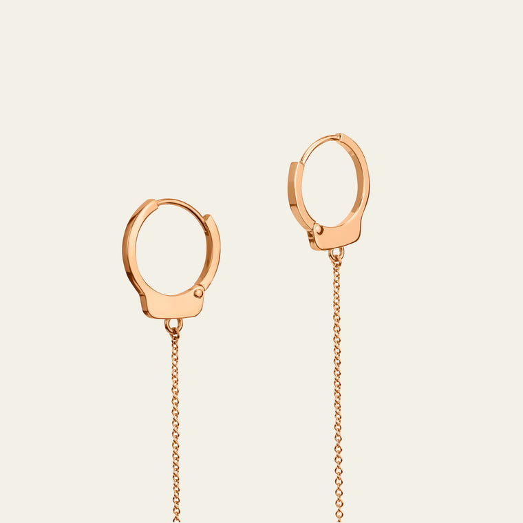Love Lockdown Earrings_Rose Gold_3