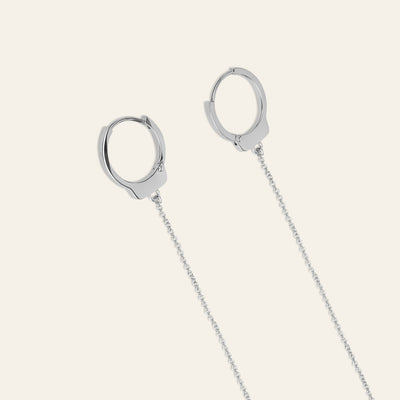 Love Lockdown Earrings_White Gold_2