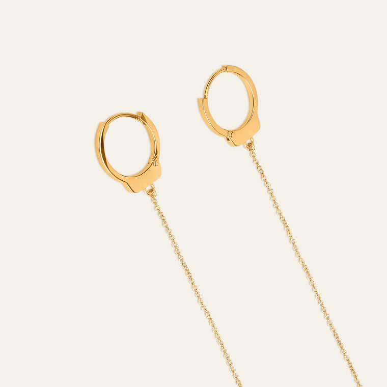 Love Lockdown Earrings_Yellow Gold_2